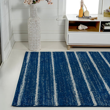 Williamsburg Minimalist Stripe Area Rug